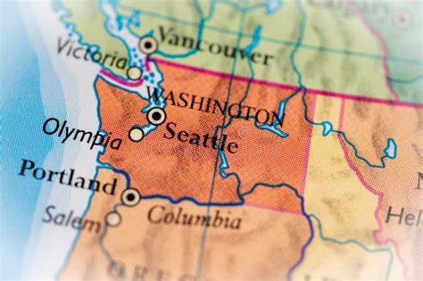 Seattle On US Map 的图像结果