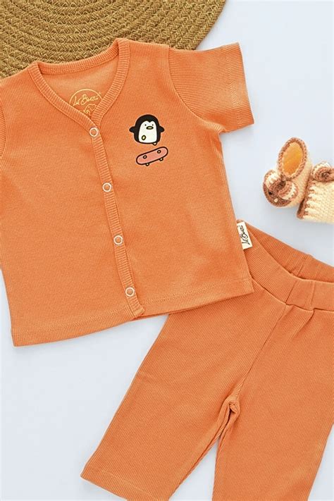 Tiny tux-RibKnit-Unisex Baby Top and Pant Set – LilBontre