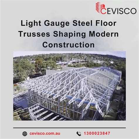 PPT - Light Gauge Steel Floor Trusses Shaping Modern Construction ...