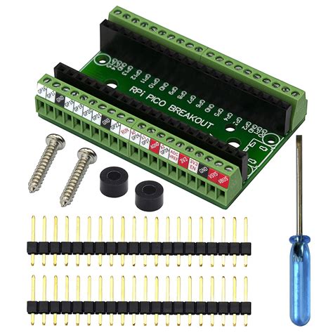 Oono Ultra Small Rpi Pico Terminal Block Breakout Board Module ...