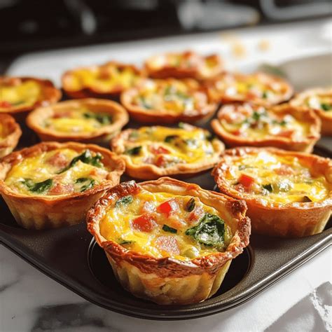 Muffin Tin Mini Quiche