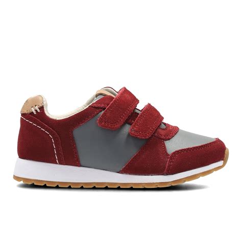 Clarks Boy's Zest Tex Inf Red Combi Red Combi First Walking Shoes - 11. ...