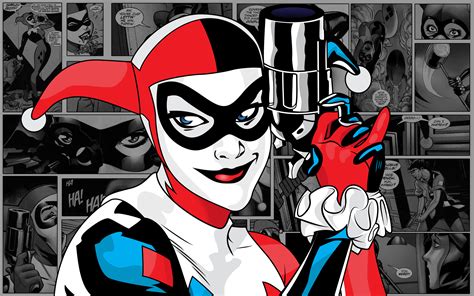 Download Comic Harley Quinn HD Wallpaper