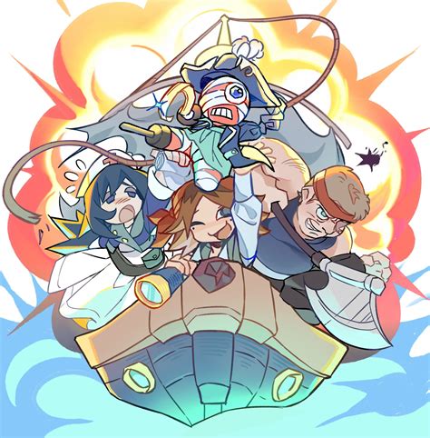 anya, curly, jimmy, daisuke, and swansea (mouthwashing) drawn by dule ...