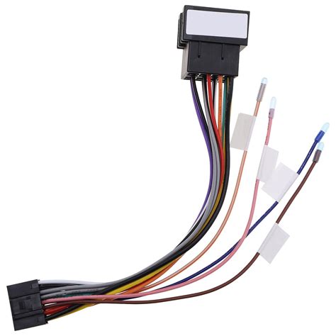 Buy EMSea 16 Pin to ISO Standard Car Stereo Radio Wiring Harness ...