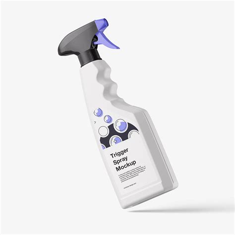 Realistic Trigger Spray Mockup Free Download | Resource Boy