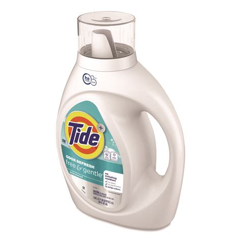 Tide® Free and Gentle Odor Refresh Liquid Laundry Detergent, 39 Loads ...