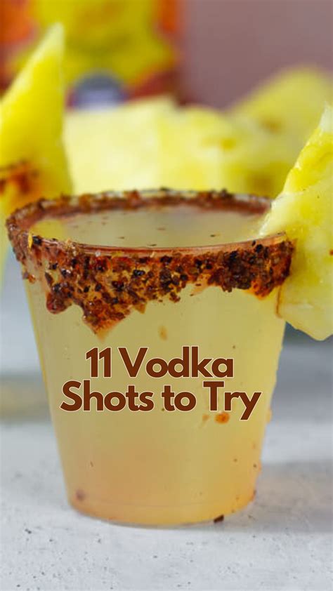 11 Best Vodka Shots to Drink | Recipe in 2025 | Shots alcohol recipes ...