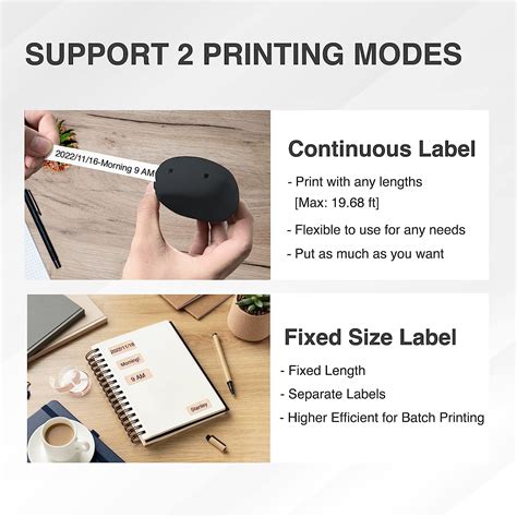 Buy SUPVAN Label Maker Machine with Tape E10 Mini Bluetooth Label ...