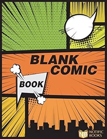 Blank Comic Book: Create Your Own Comic Book Strip, Variety of ...