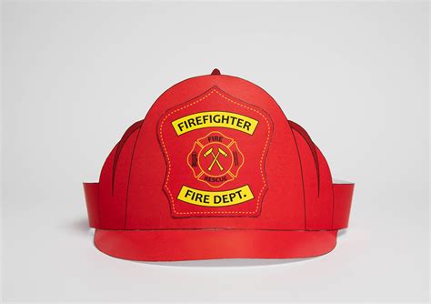 How To Make A Firefighter Hat With Construction Paper at Odessa Francis ...