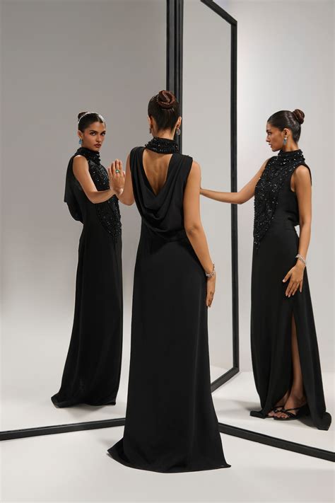 Black scuba mala maxi – Mala and Kinnary