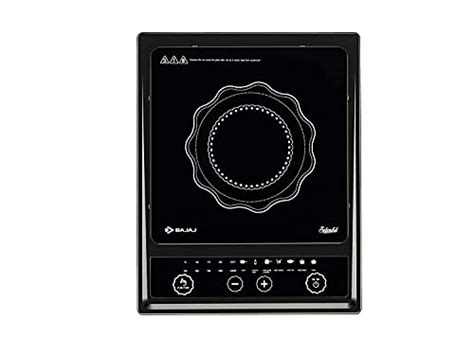 Bajaj Splendid 1200 Watts Tact Switch Induction Cooktop, Multicolour ...