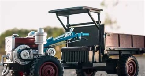 JJRC C8836 1:12 Scale RC Tractor, 4WD Spraying Function Remote Control ...