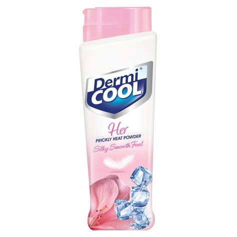 Dermicool Her Prickly Heat Powder | Designed For Women With Silky ...
