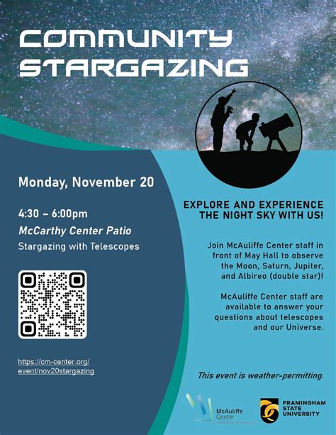 Nov 20 | Community Stargazing with the Christa McAuliffe Center ...