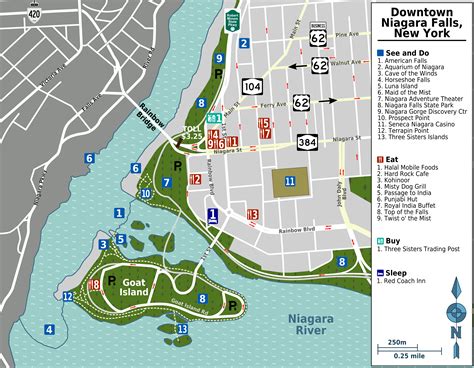 File:Map - Niagara Falls NY - Downtown.png - Wikitravel Shared