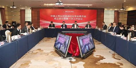 视频|中国上市公司协会发起设立的ESG专业委员会正式成立_手机新浪网