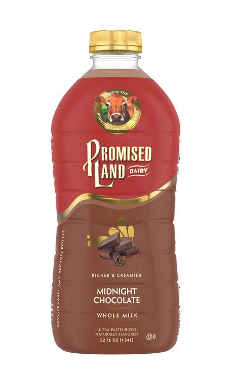 Midnight Chocolate Whole Milk - Promised Land Dairy