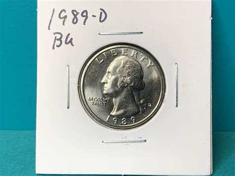 1989-D Washington Quarter - For Sale, Buy Now Online - Item #654030