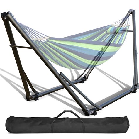 G TALECO GEAR Hammock Stand Portable, Foldable Camping Hammocks Stand ...