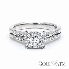 Engagement Rings Sale White Gold by 14k White Gold Engagement Ring From Zales The Engagement Rings Sale White Gold