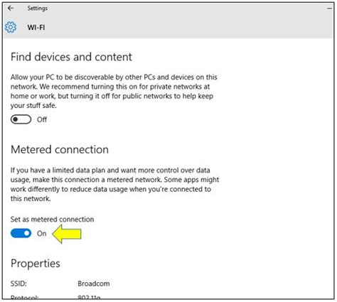 Image result for Out of Box Setup Metered Connection