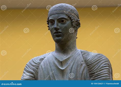 The Famous Charioteer of Delphi. Editorial Photo - Image of gods ...