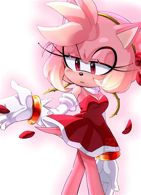 Pin by faif on sonic | Amy rose hedgehog, Super amy rose, Amy the hedgehog