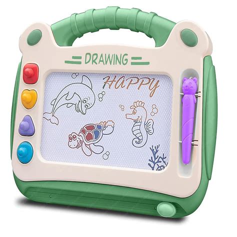 Magic Slate for Kids Magnetic Board for Kids Learning Toy with Doodles ...