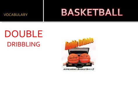 Basketball Vocabulary 1º ESO Secciones | PPT