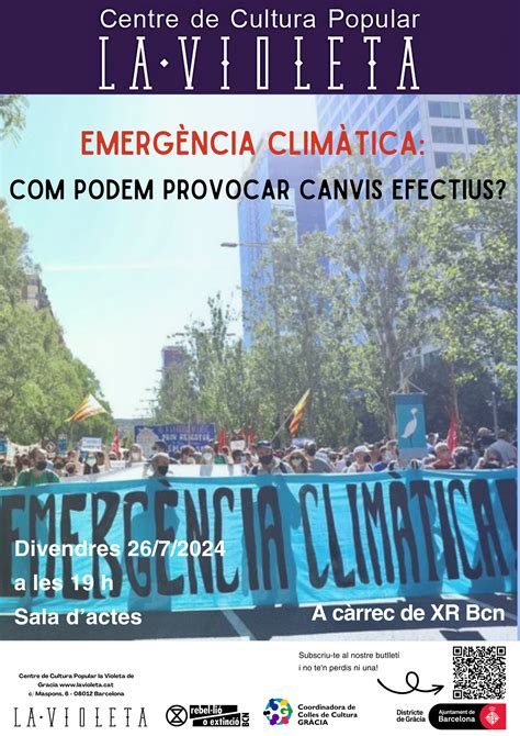 Charla: Emergencia climática, como podemos provocar cambi...