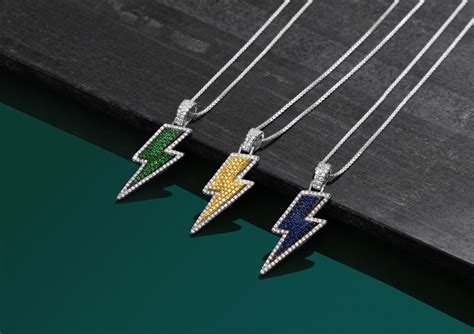 Buy Iced Flash Silver Pendant For Men & Women – ORIONZ