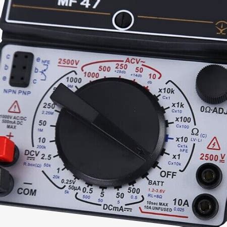 Analog Multimeter with Label 的图像结果