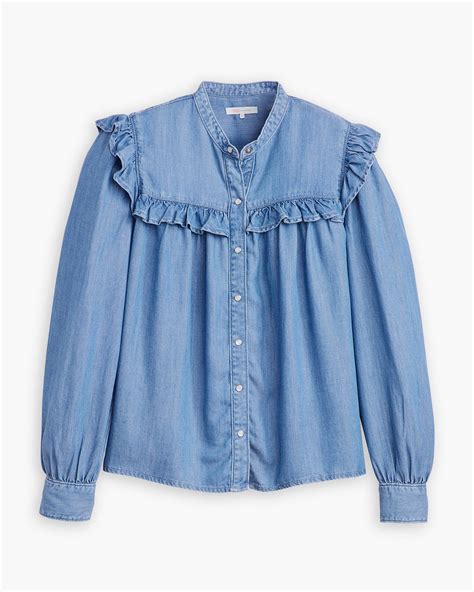 Gianna Blouse - Blue | Levi's® AT