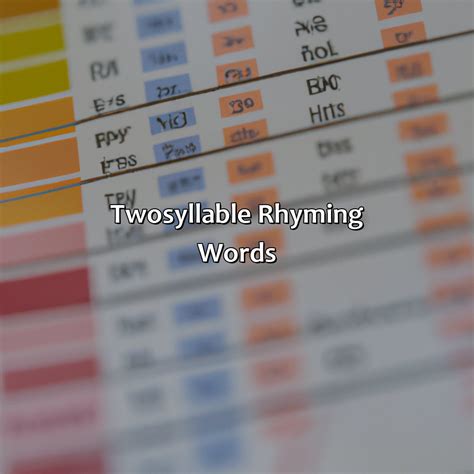 What Rhymes With Color - colorscombo.com