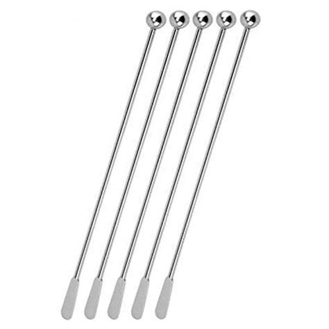 Buy JSDOIN Stainless Steel Coffee Beverage Stirrers Stir Cocktail Drink ...