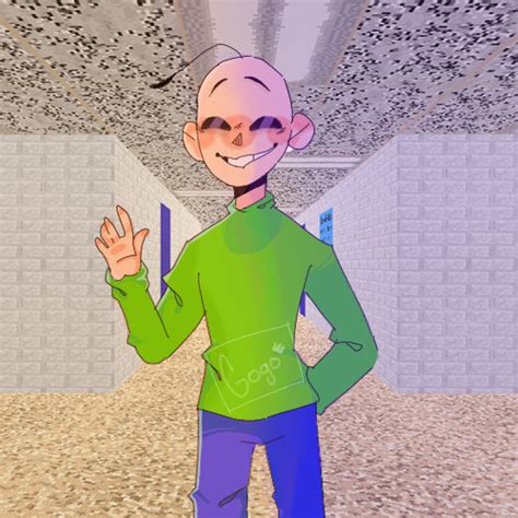 Baldi's fan Art by GogoUwU on DeviantArt