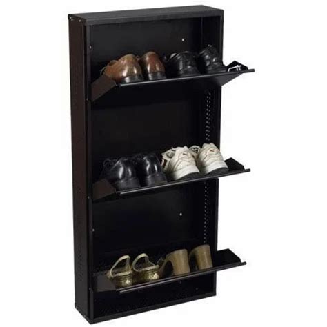Wall Mounted Shoe Cabinet - Wall Mounted Double Decker Shoe Rack 3 ...