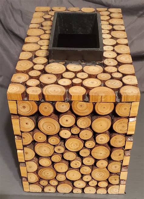 MINT Three Hands Corp Wood Wooden Decorative TREE BRANCH Home Decor BOX ...