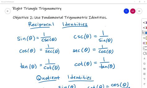 4.3 Use Fundamental Trig Identities (ALEKS problem Using cofunction ...