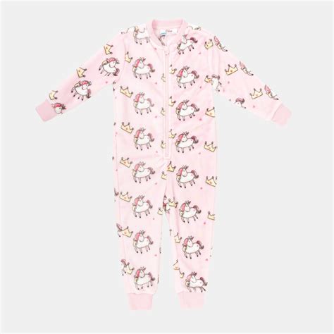Star | Fleece Onesie Infant Girls Unicorn Print | Studio