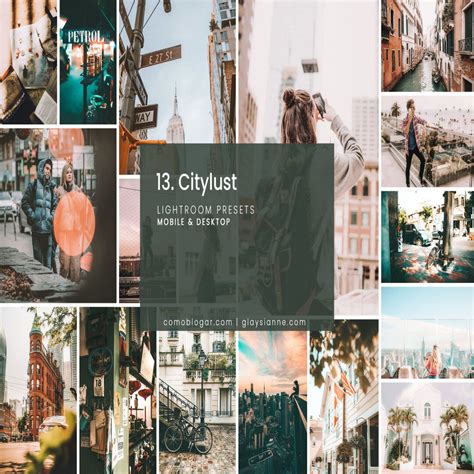 City Lust – Lightroom Presets Mobile & Desktop Presets | Inspire Uplift