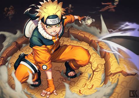 3840x2160 Resolution Naruto Uzumaki 4K Art 4K Wallpaper - Wallpapers Den