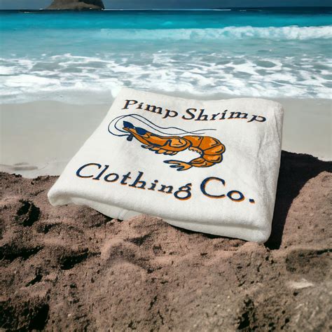 Deluxe Pimp Shrimp Beach Towels – Pimp Shrimp Clothing