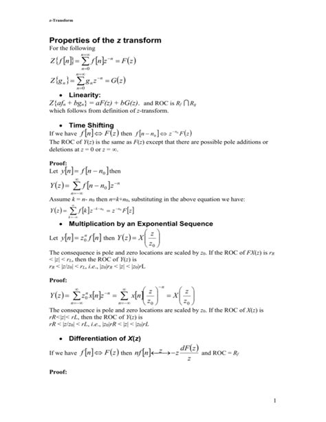 Correlation Property of Z Transform Example 的图像结果