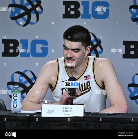 Chicago, Illinois, USA. 11th Mar, 2023. Purdue Boilermakers center Zach ...
