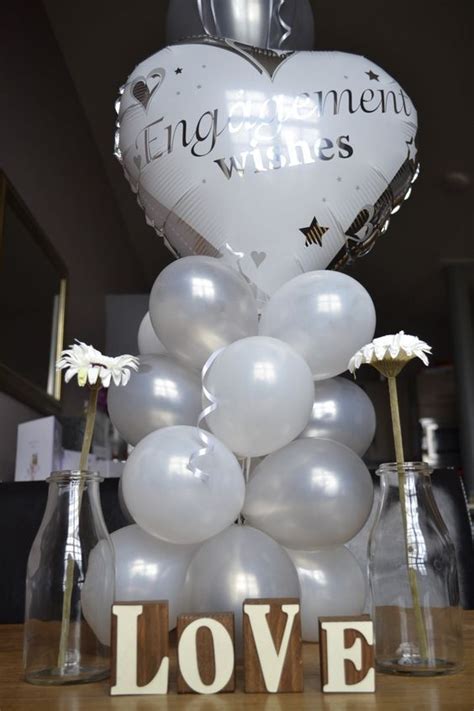 engagement party balloon ideas