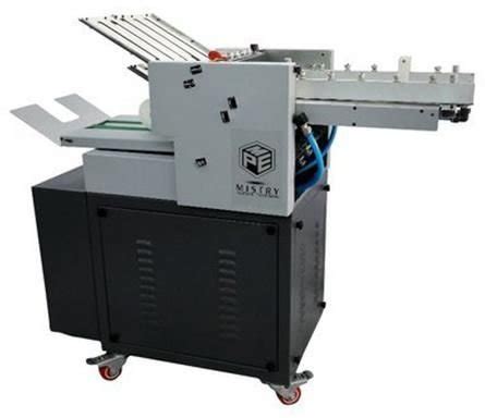Automatic Vacuum Feed Paper Folding Machine Manufacturers and Exporters ...