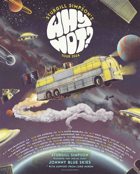 Sturgill Simpson Announces Tour, and New Album as 'Johnny Blue Skies'